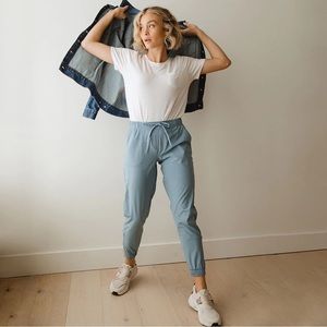 Albion Fit French Blue Jetsetters Joggers